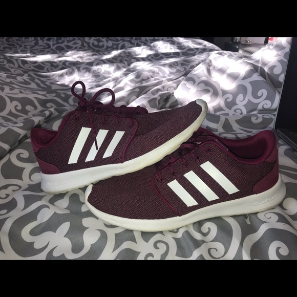 adidas cloudfoam women's burgundy